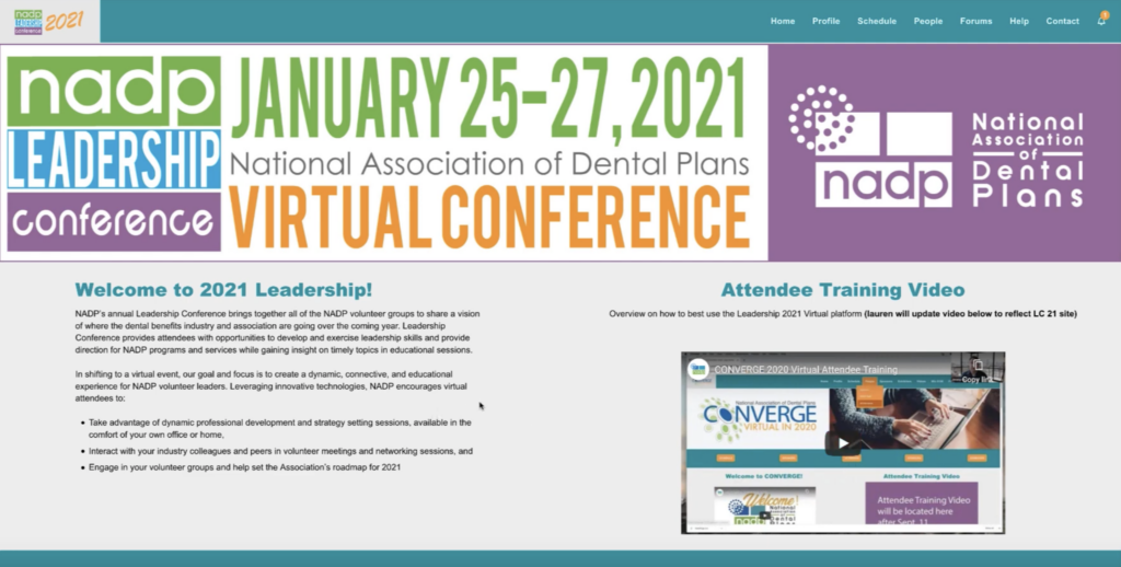 More Virtual Conferences on Pathable for NADP and CADP
